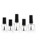 Free Sample Empty Clear Nail Polish Glass Bottle Packaging 10Ml 15Ml